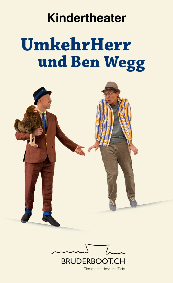 Bild: Bruderboot Kindertheater UmkehrHerr und Ben Wegg