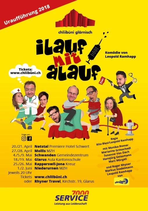 Plakat iLauf mit aLauf (2018)