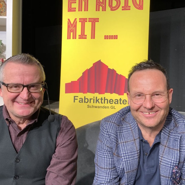 Claudio Zuccolini und Martin Diener im Fabriktheater Schwanden